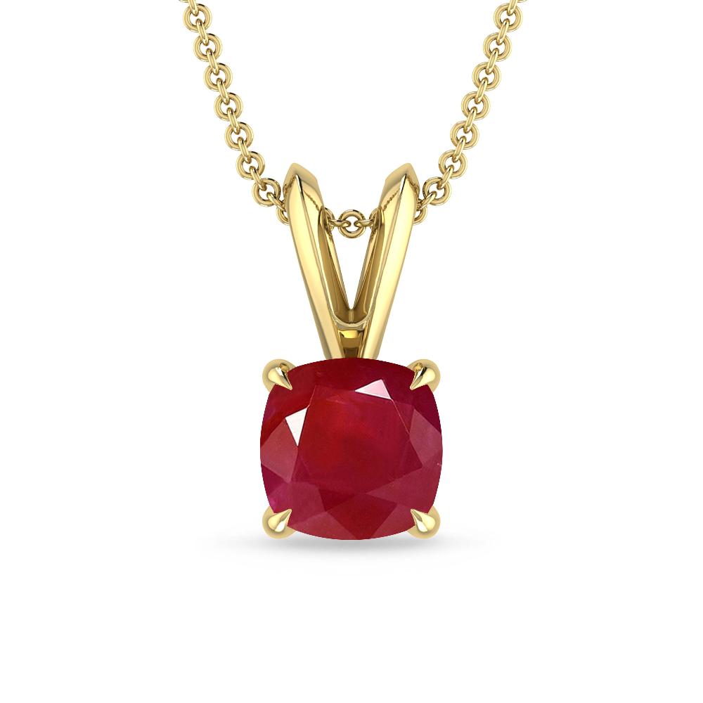 Yellow Gold - Ruby