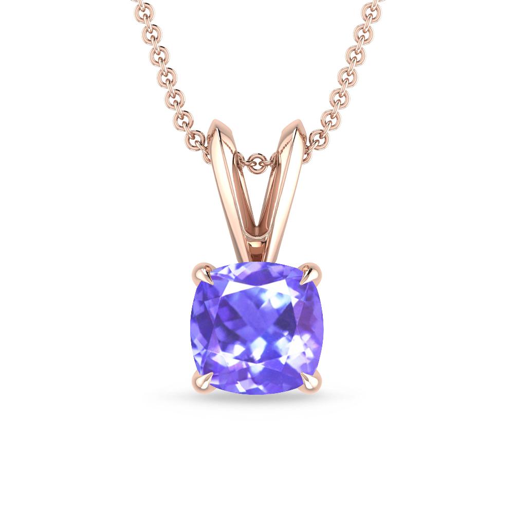 Rose Gold - Tanzanite