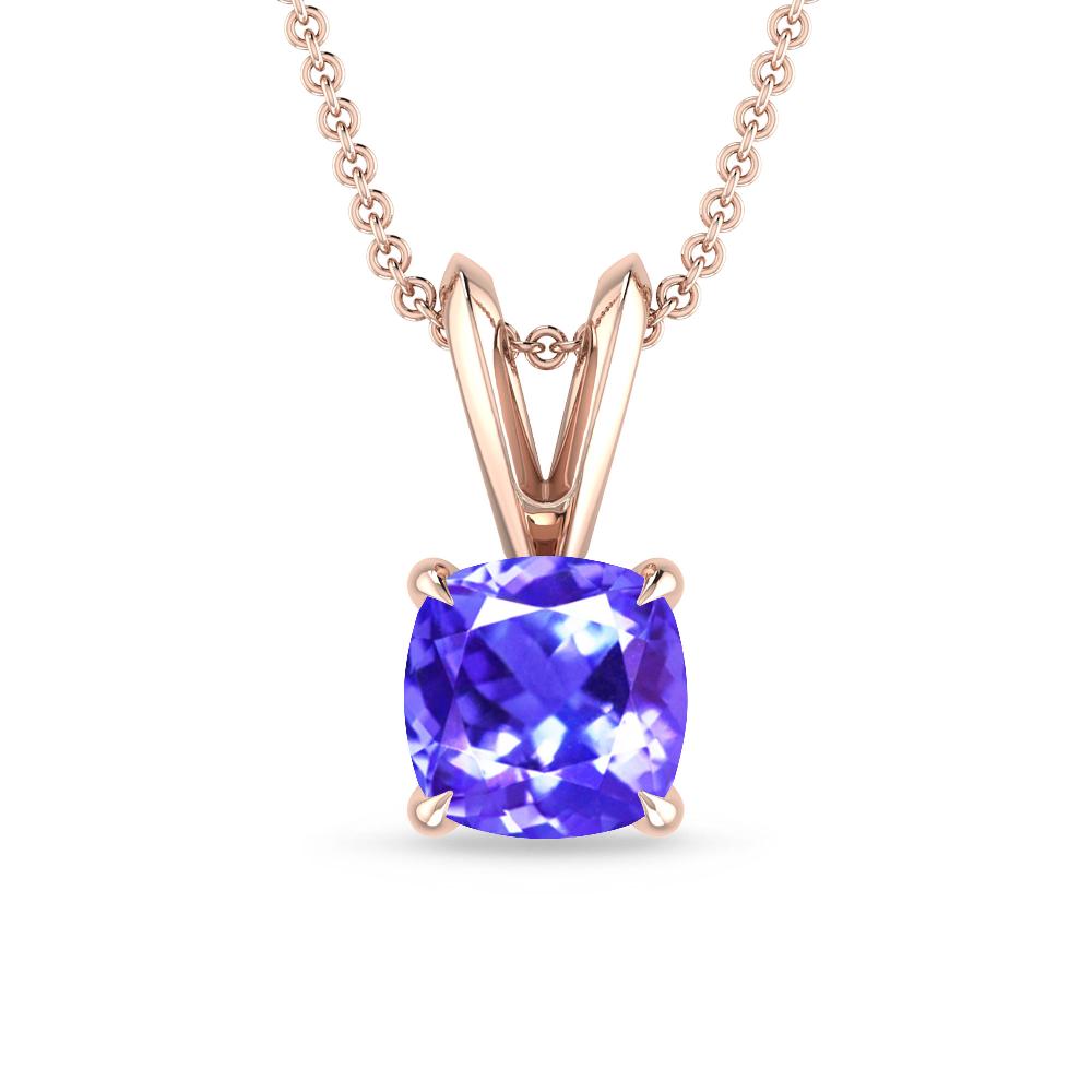 Rose Gold - Tanzanite