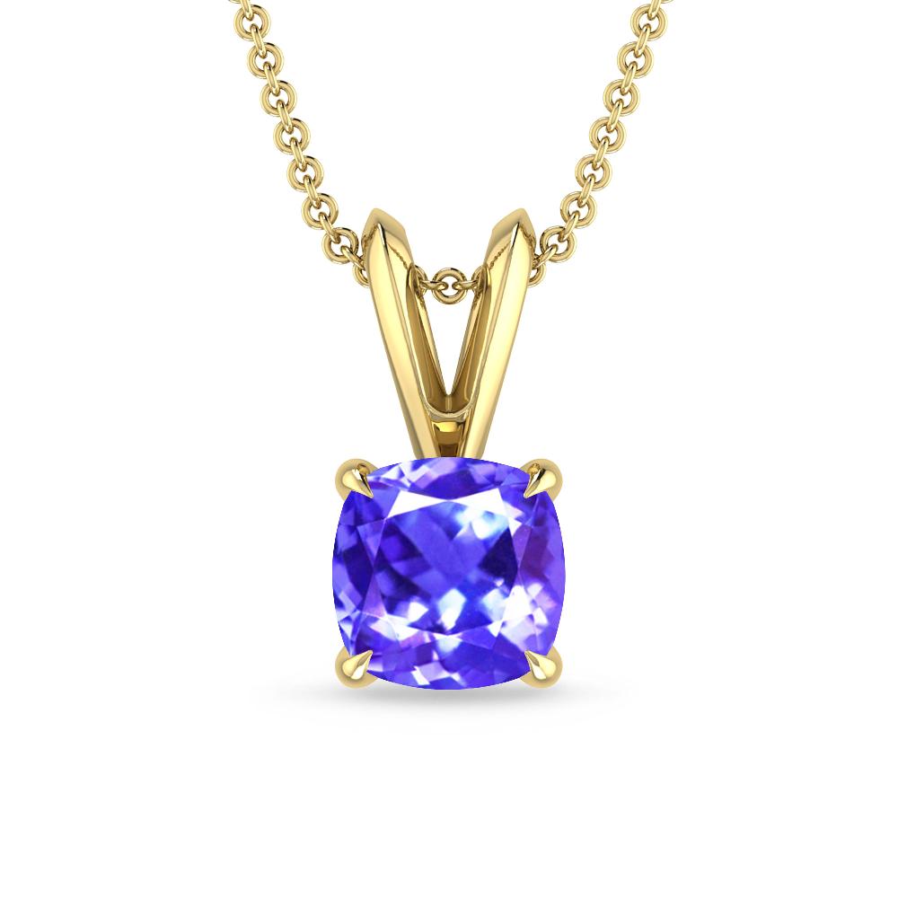 Yellow Gold - Tanzanite