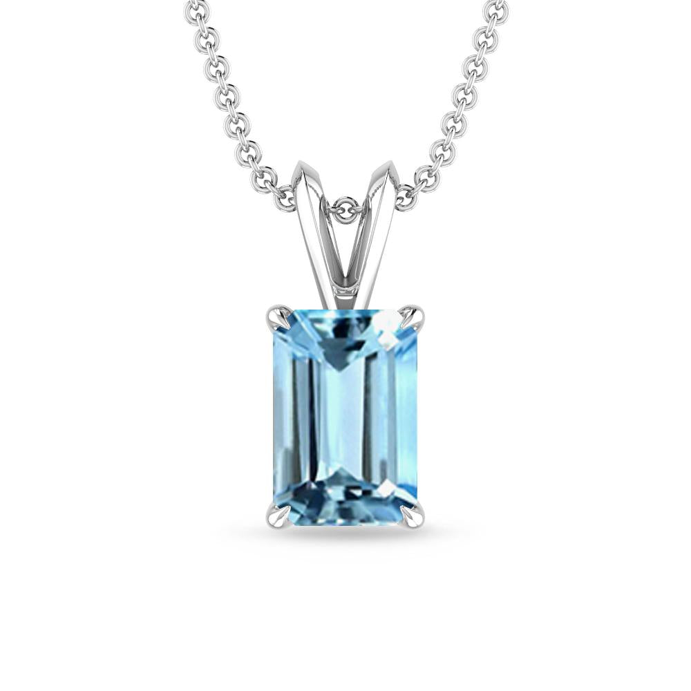 White Gold - Aquamarine