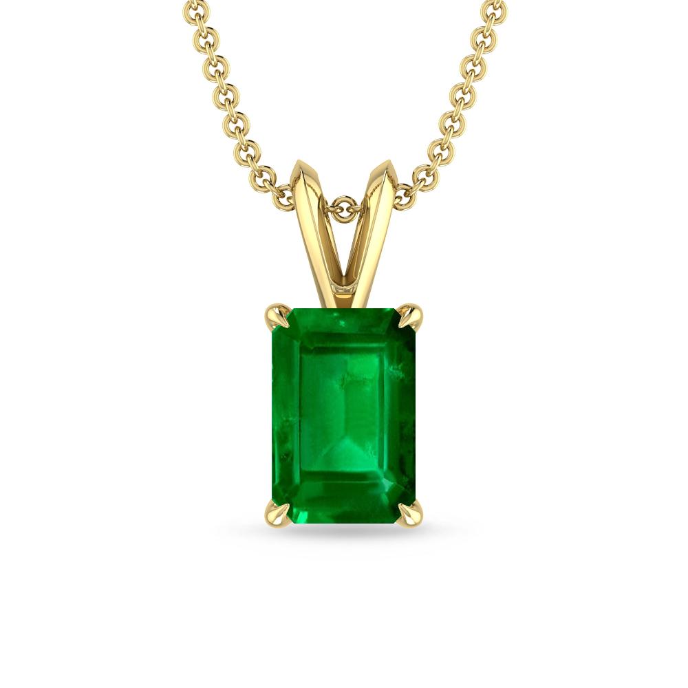 Yellow Gold - Emerald