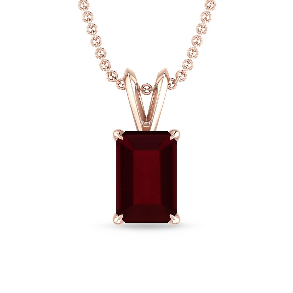 Rose Gold - Garnet