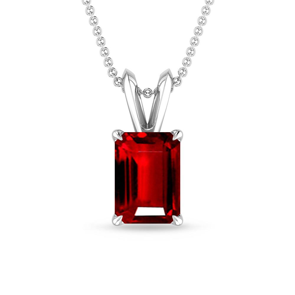 White Gold - Ruby