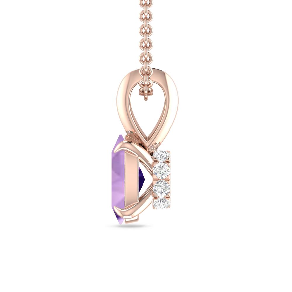Rose Gold - Amethyst