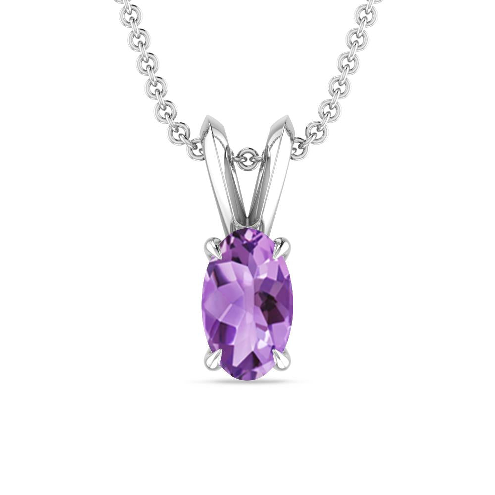 White Gold - Amethyst