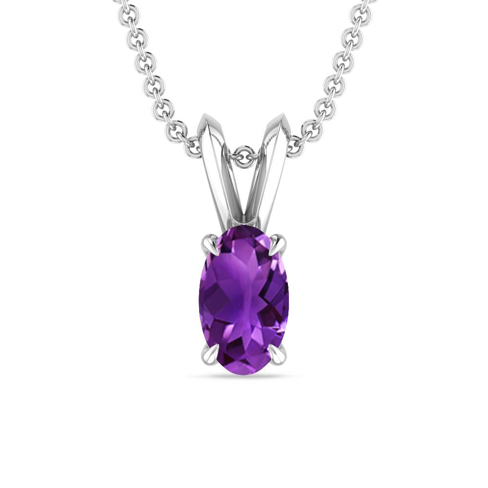 White Gold - Amethyst