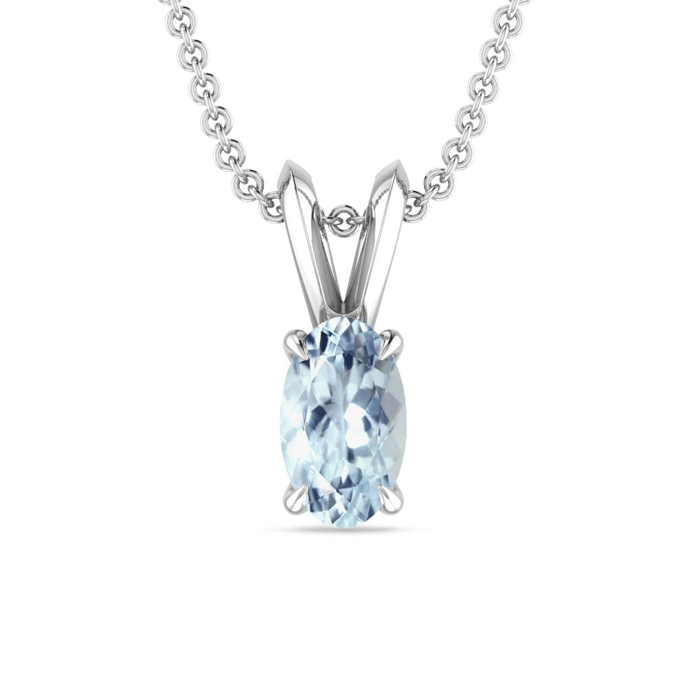 White Gold - Aquamarine