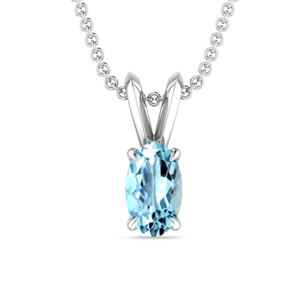 White Gold - Aquamarine