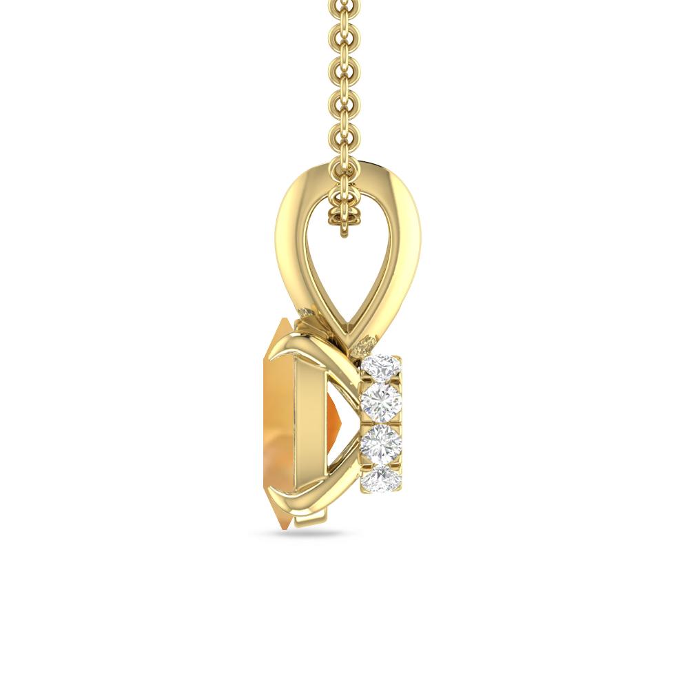 Yellow Gold - Citrine
