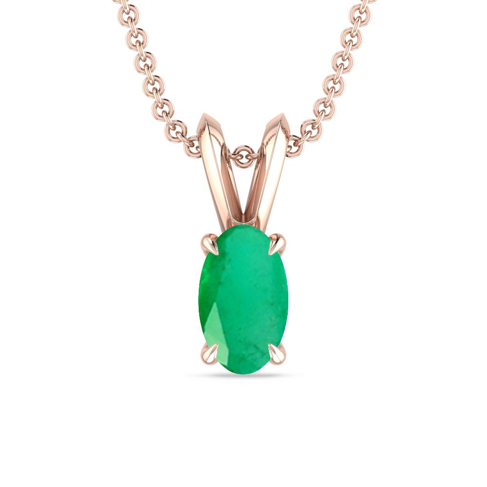 Rose Gold - Emerald