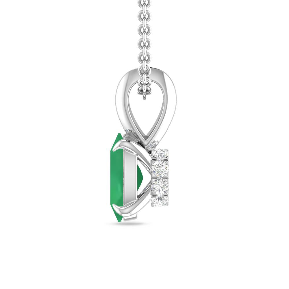 White Gold - Emerald