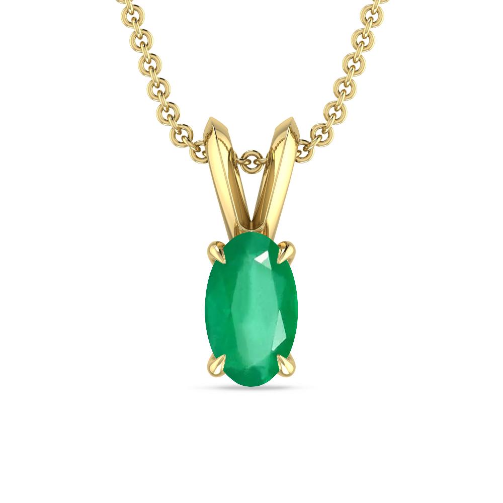 Yellow Gold - Emerald