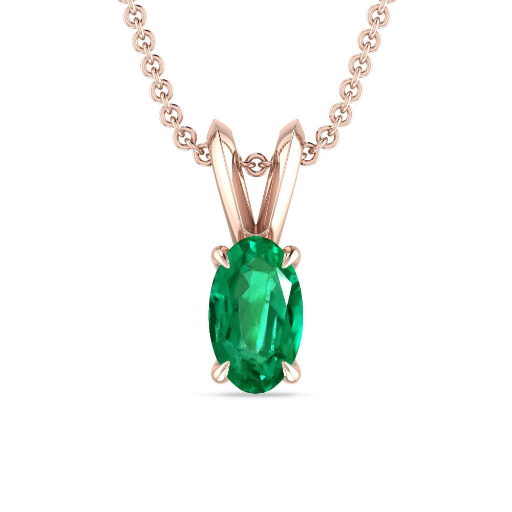 Rose Gold - Emerald