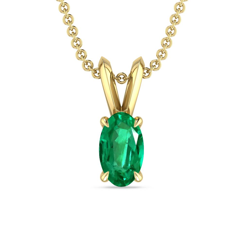 Yellow Gold - Emerald