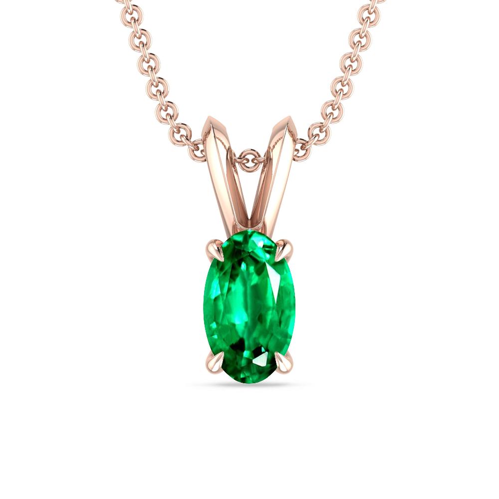 Rose Gold - Emerald