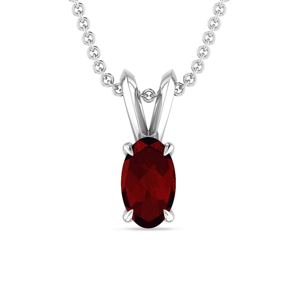 White Gold - Garnet