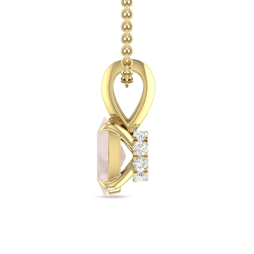 Yellow Gold - Morganite