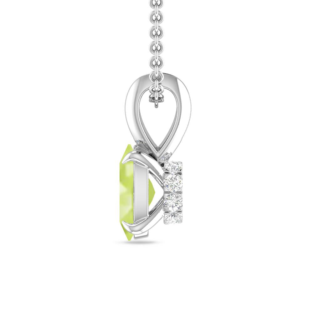 White Gold - Peridot