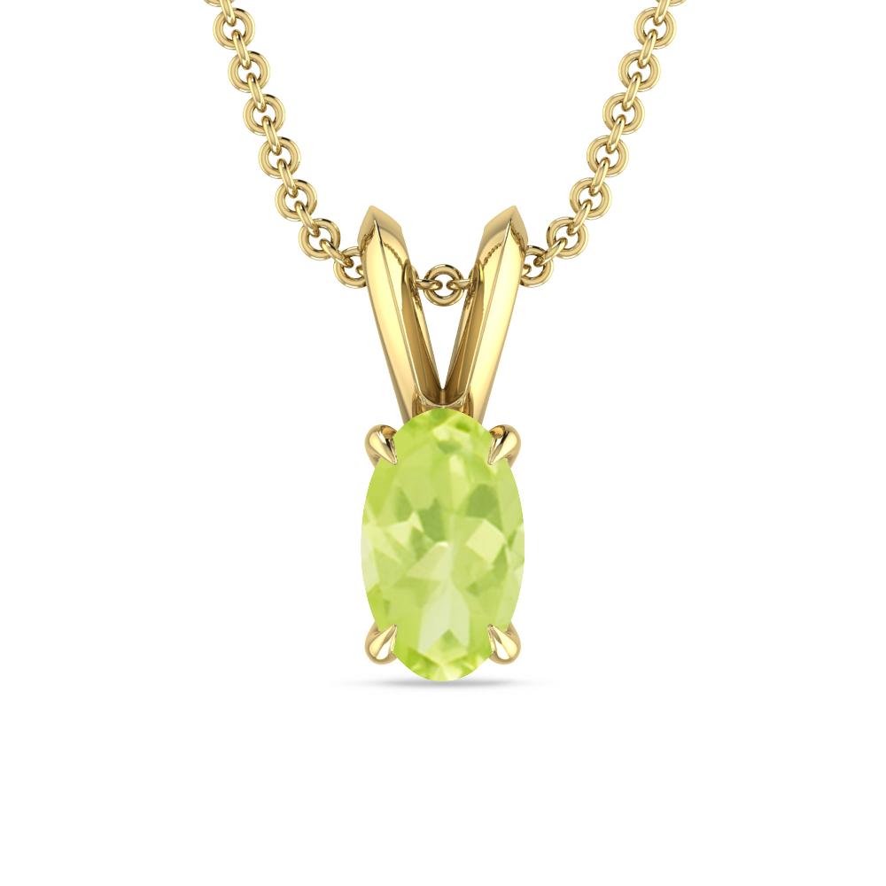Yellow Gold - Peridot