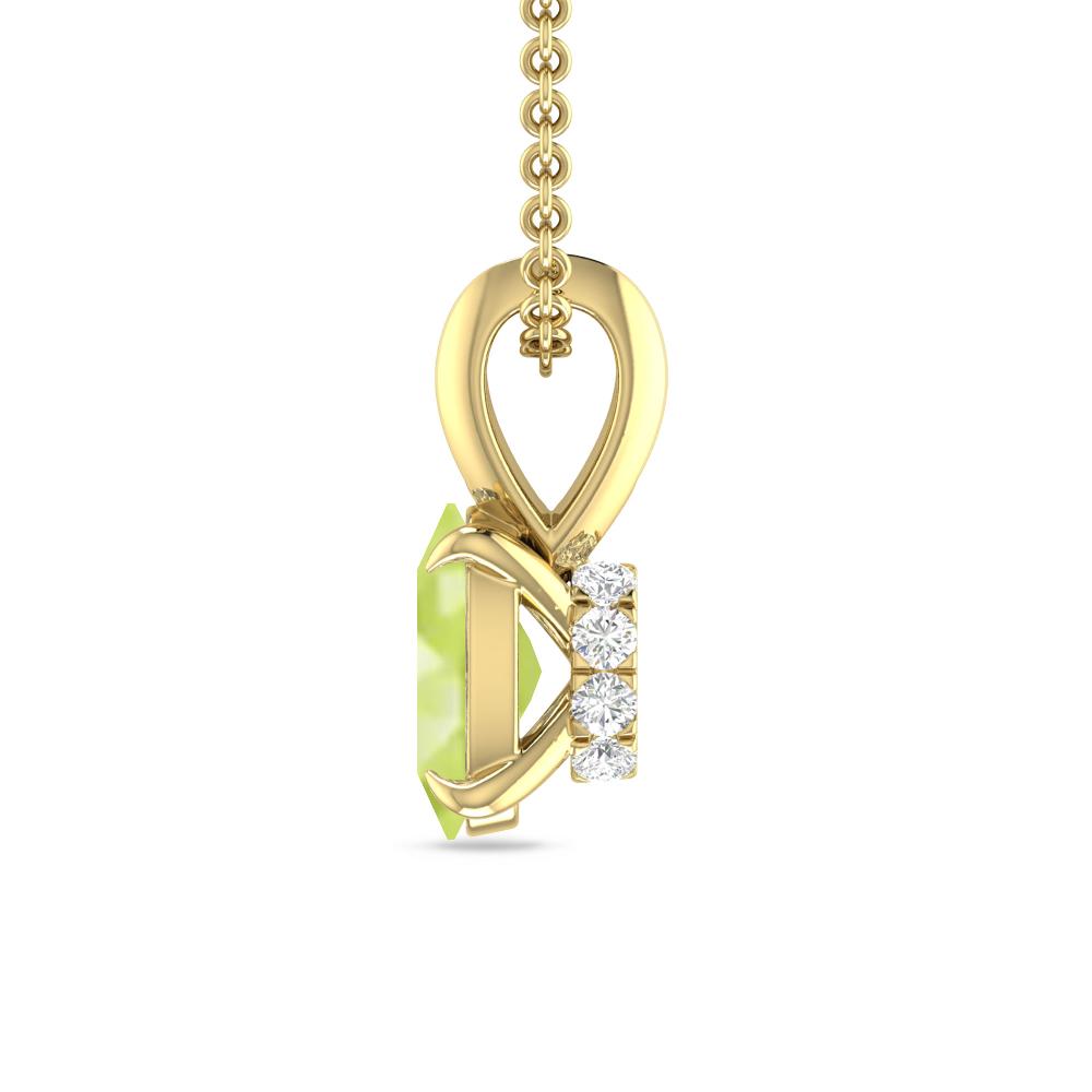Yellow Gold - Peridot
