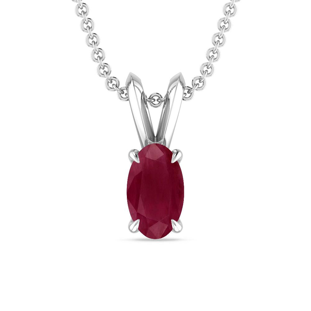 White Gold - Ruby
