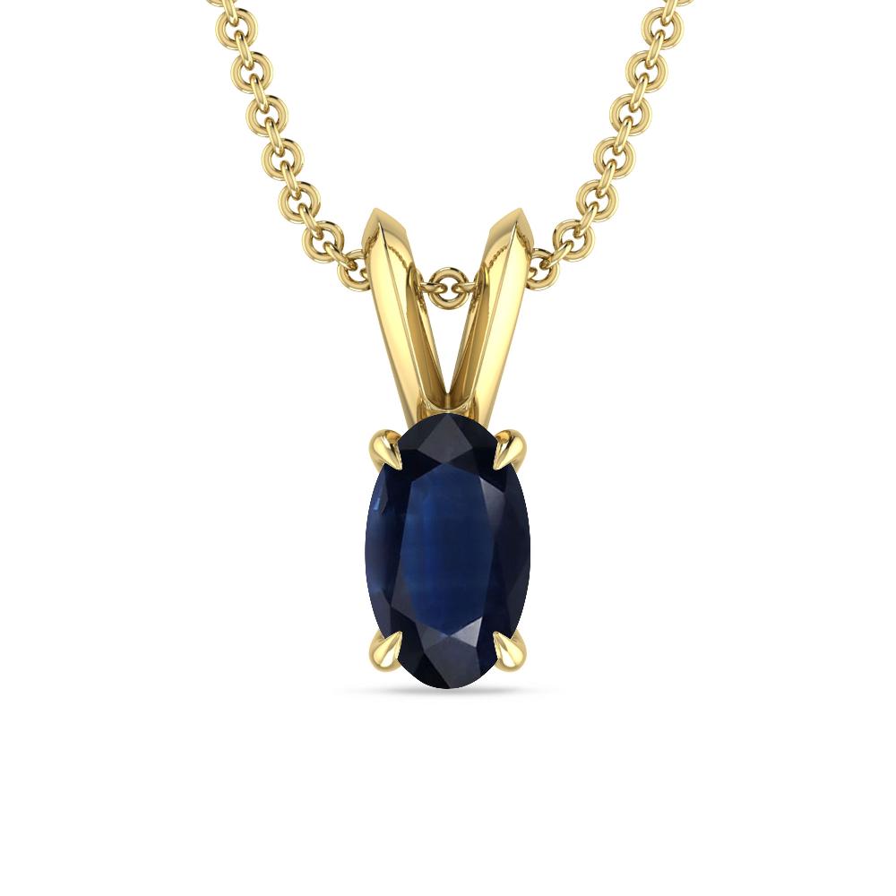 Yellow Gold - Sapphire