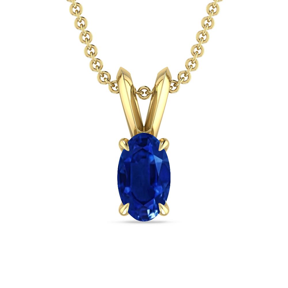 Yellow Gold - Sapphire