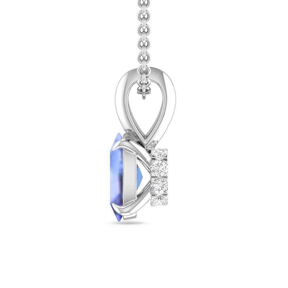 White Gold - Tanzanite