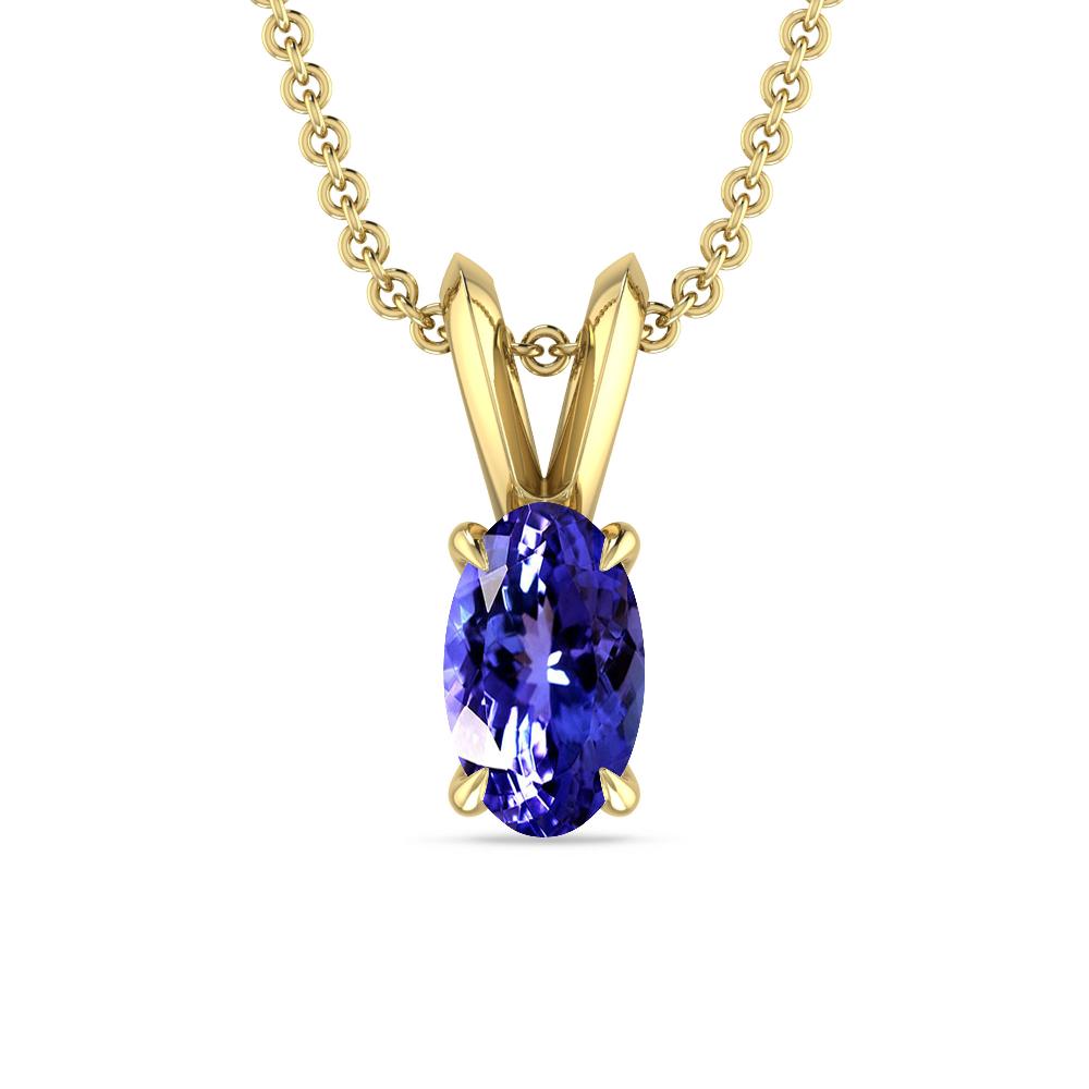 Yellow Gold - Tanzanite