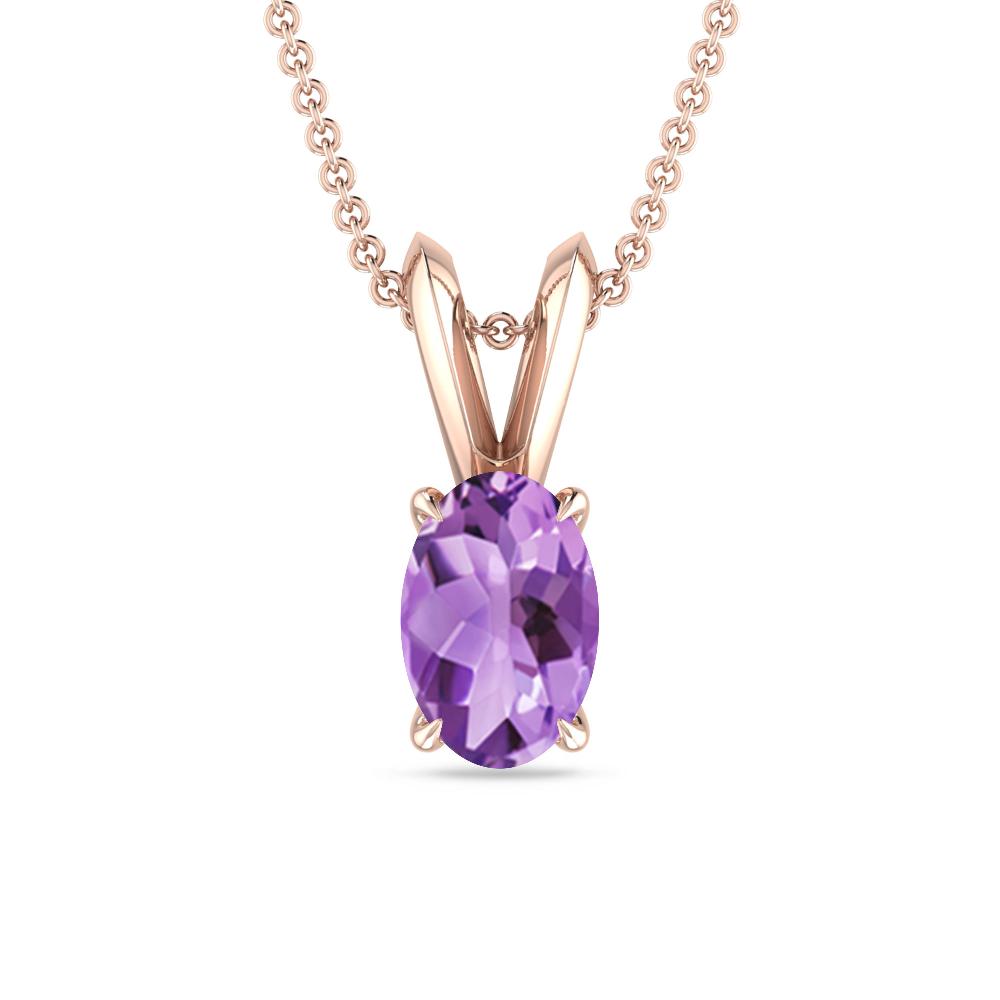 Rose Gold - Amethyst