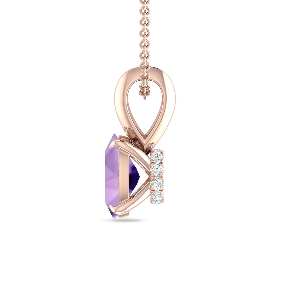 Rose Gold - Amethyst