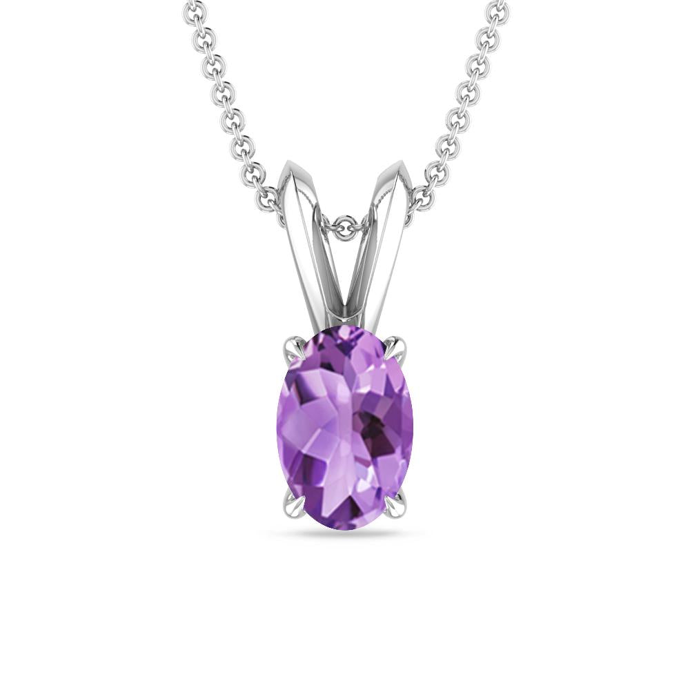 White Gold - Amethyst