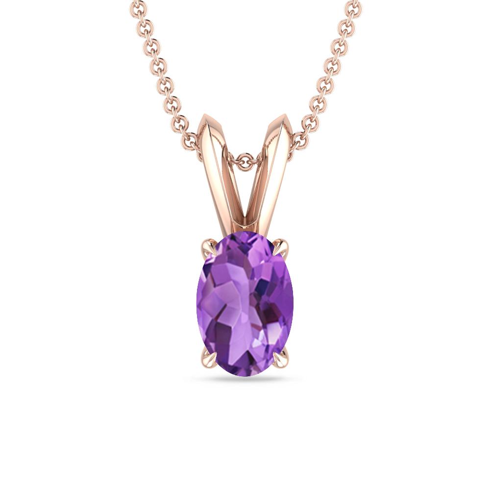Rose Gold - Amethyst
