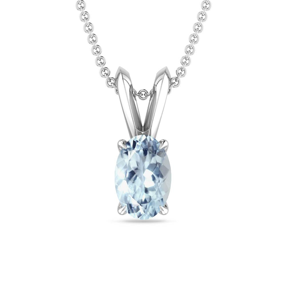 White Gold - Aquamarine