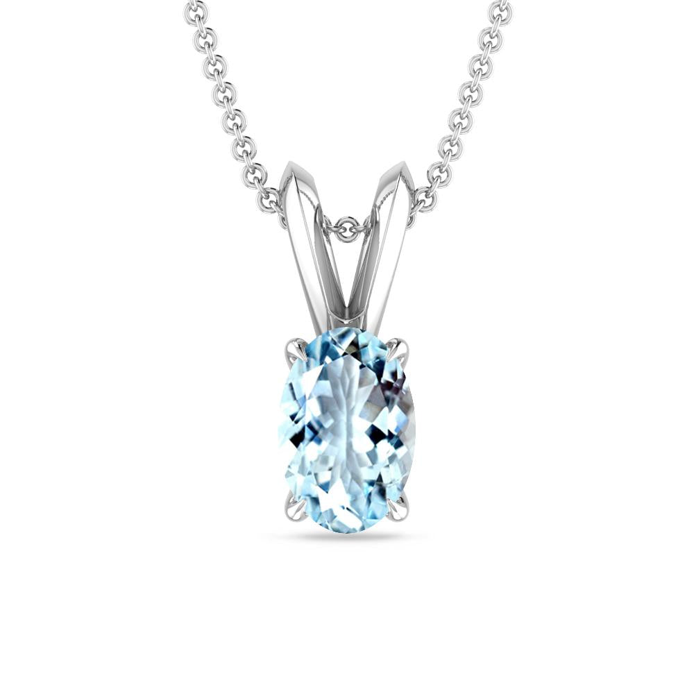 White Gold - Aquamarine