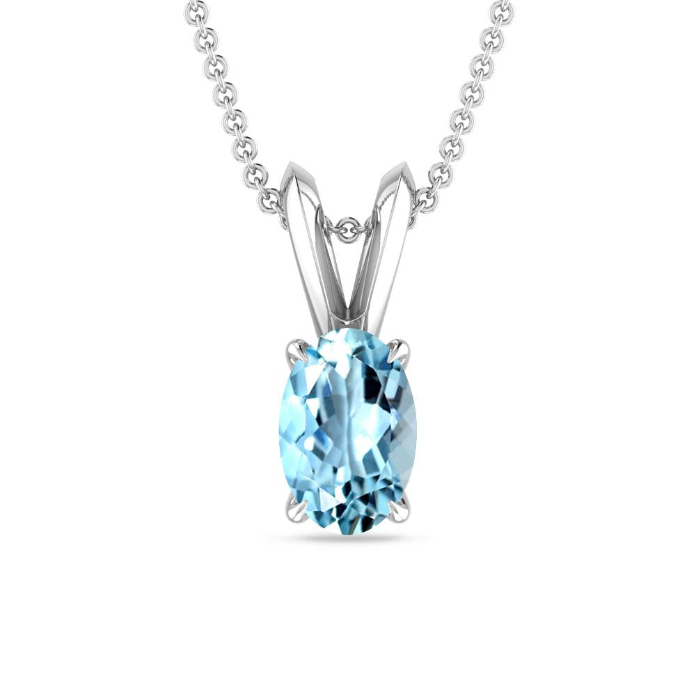 White Gold - Aquamarine