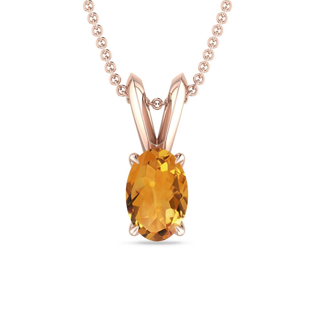 Rose Gold - Citrine