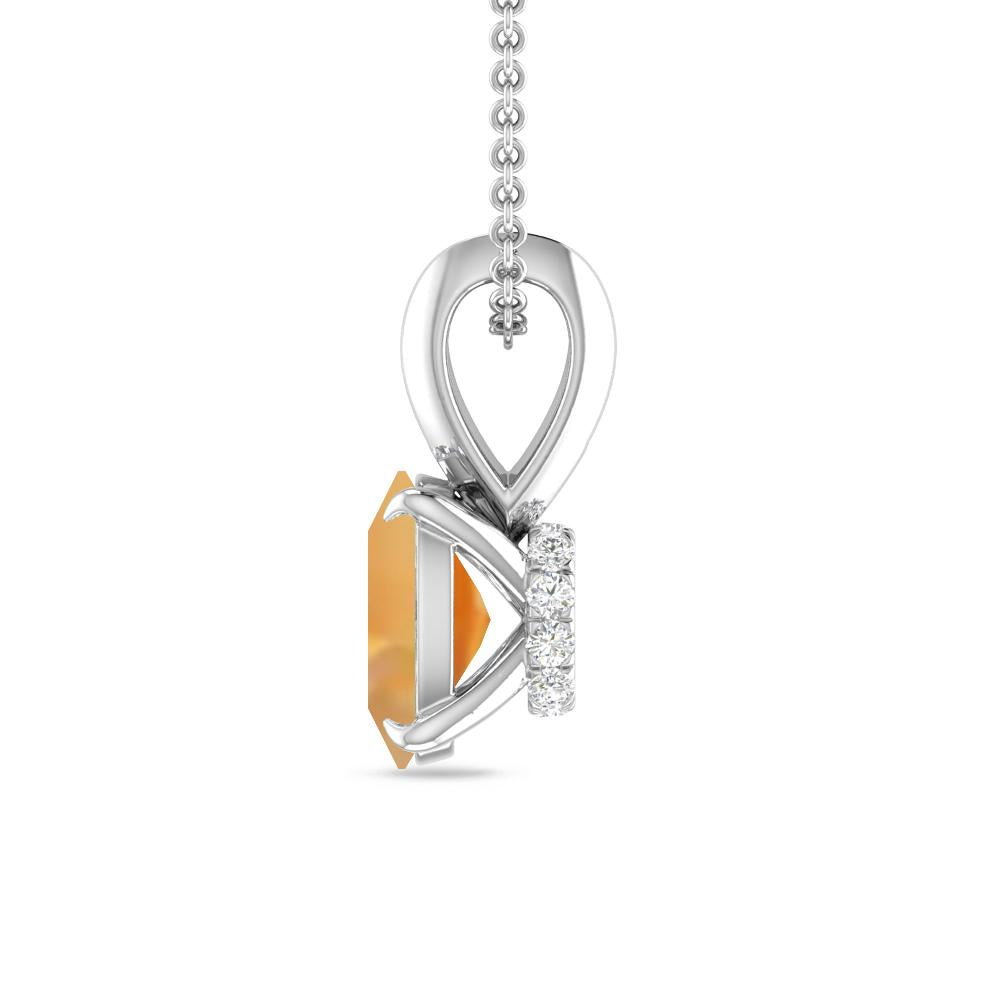 White Gold - Citrine
