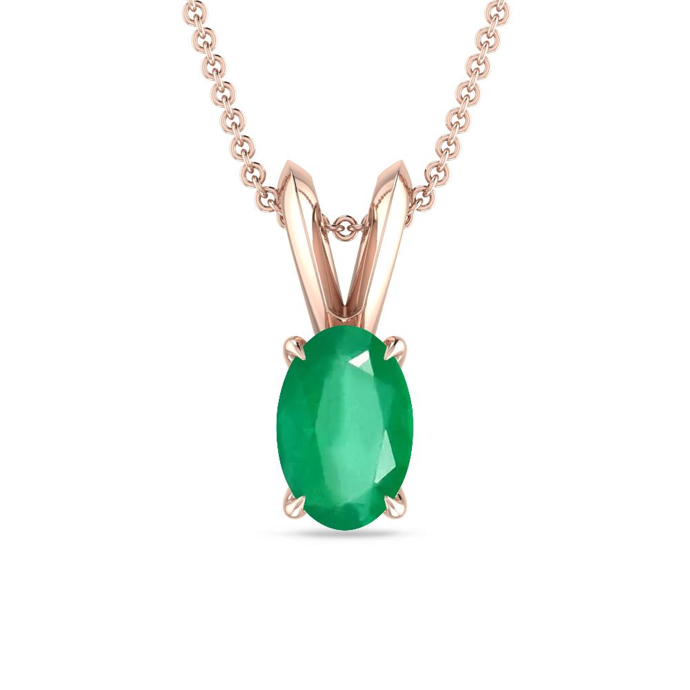 Rose Gold - Emerald