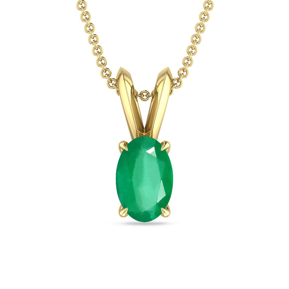 Yellow Gold - Emerald