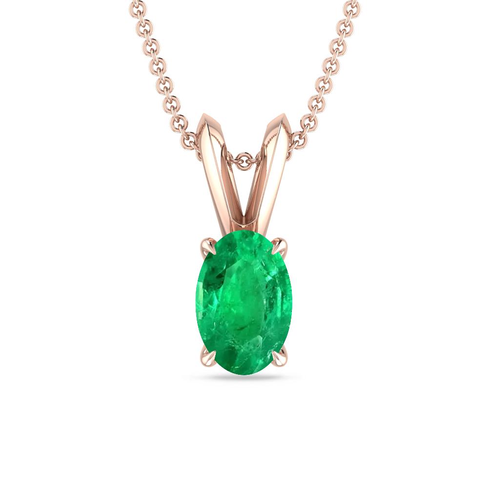 Rose Gold - Emerald