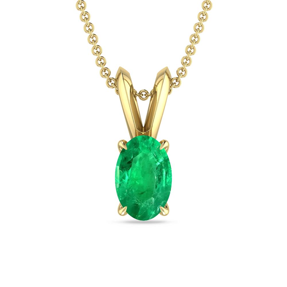 Yellow Gold - Emerald