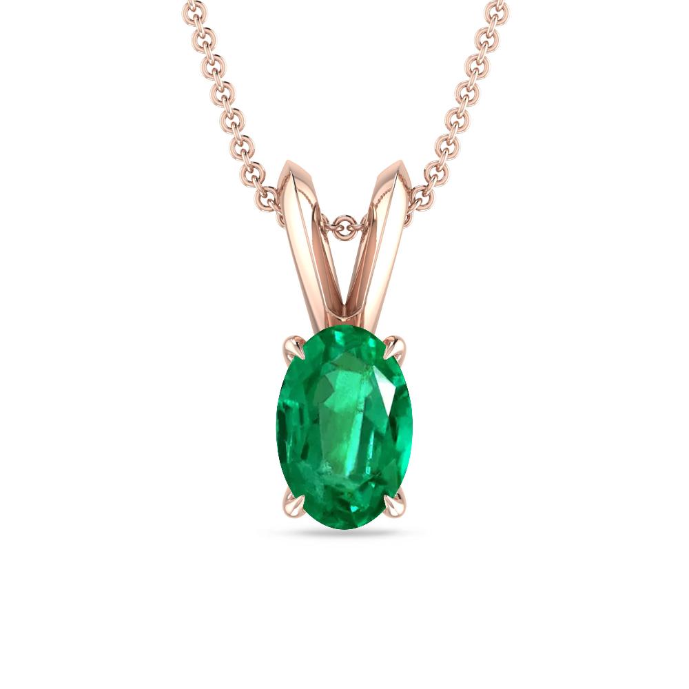 Rose Gold - Emerald