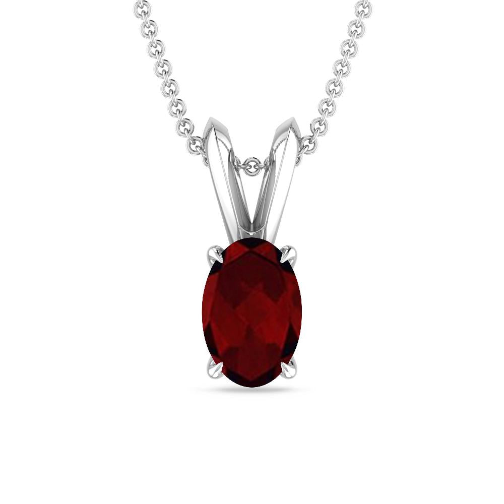 White Gold - Garnet