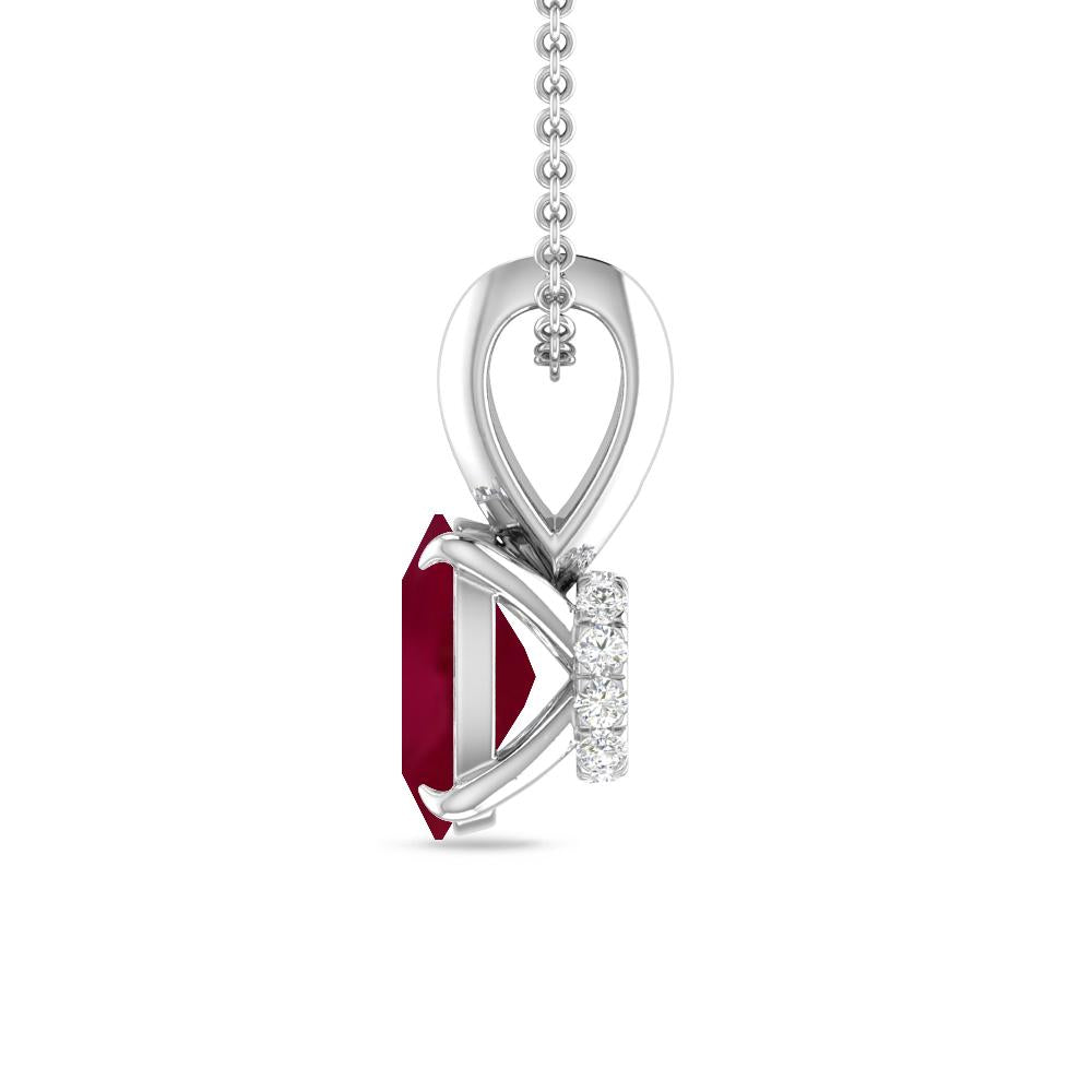 White Gold - Garnet