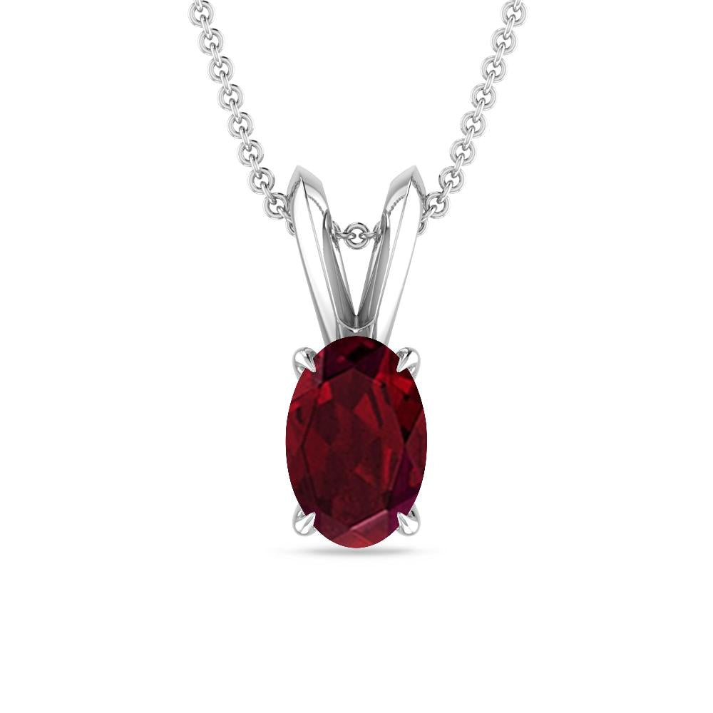 White Gold - Garnet