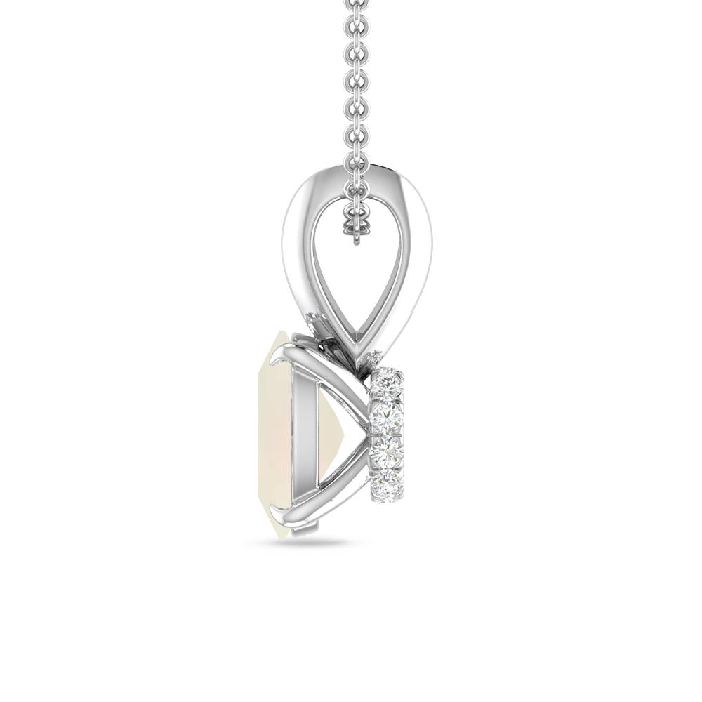 White Gold - Opal