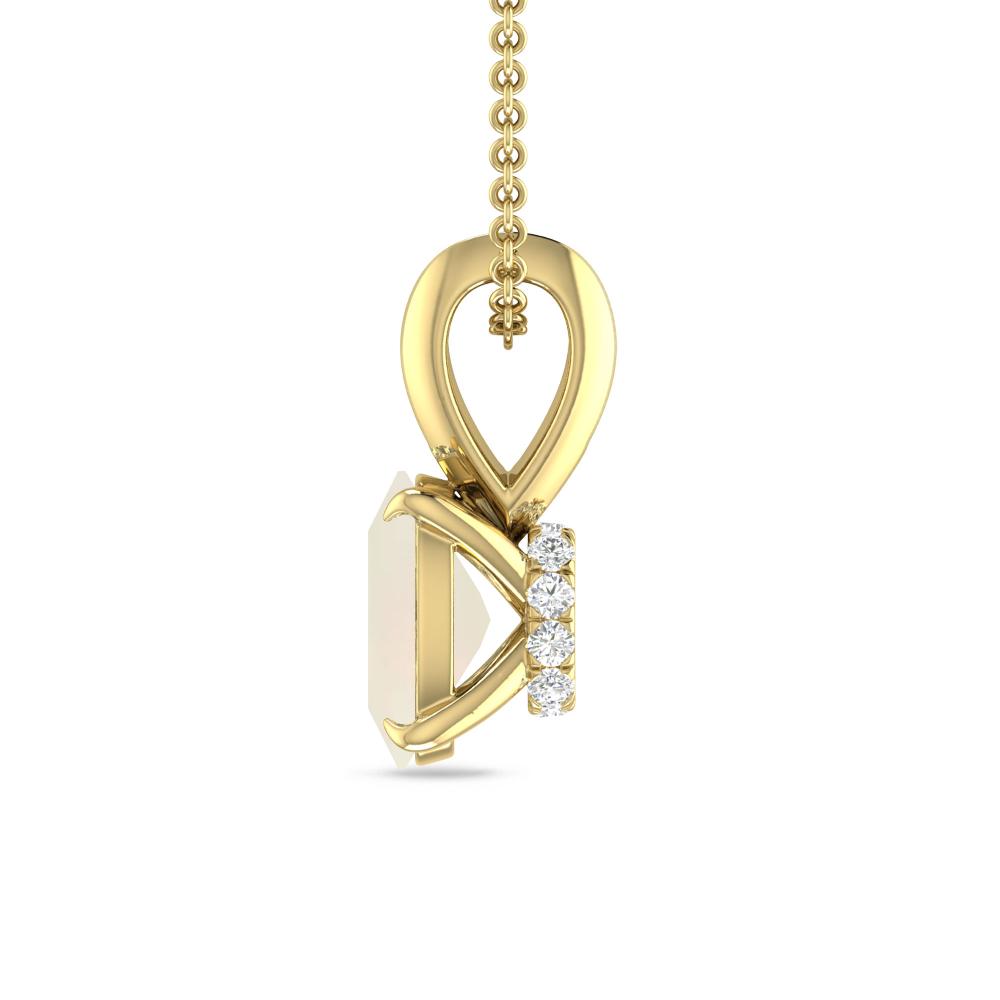 Yellow Gold - Opal