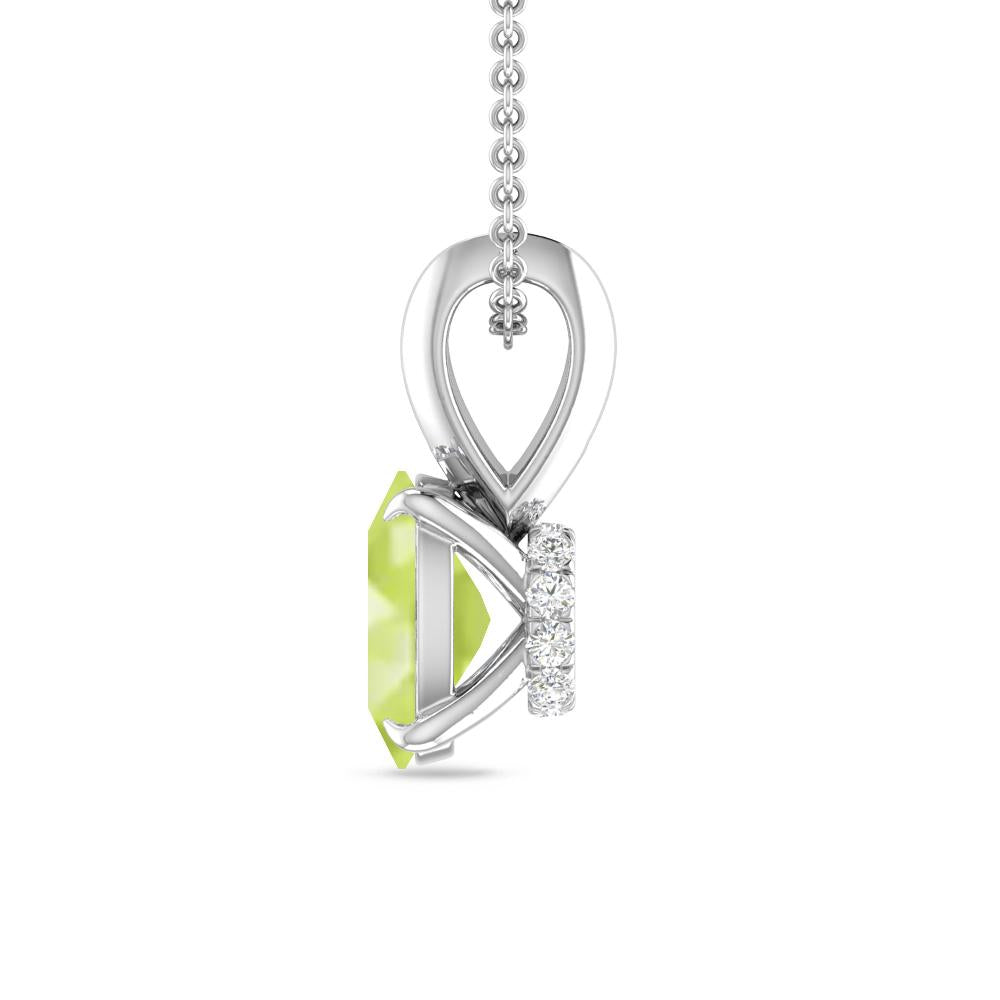 White Gold - Peridot